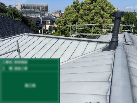 千葉県船橋市 S様邸 ガイナ塗装（5月施工）